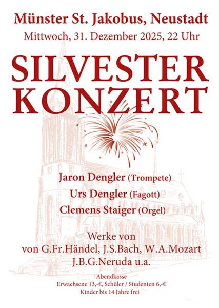 Quelle: Design Hype GmbH Das Bild zeigt das Plakat des Silvesterkonzerts